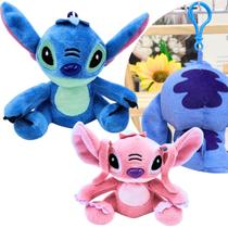 Chaveiro Pingente Pelúcia Stitch 12cm Lançamento Fofinho Lançamento ENVIO IMEDIATO