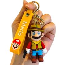 Chaveiro Pistoleiro Super Mário Personagem Mario Chave Carro Chaveiro Pistoleiro Super Mário Personagem Mario Chave Carro