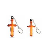 Chaveiro Pixelado Espada Minecraft para Bolsas e Chaves Chaveiro Pixelado Espada Minecraft para Bolsas e Chaves