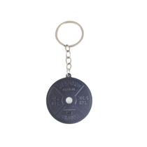 Chaveiro, placa com halteres, chaveiro, pingente de peso para ginástica Chaveiro, placa com halteres, chaveiro, pingente de peso para ginástica