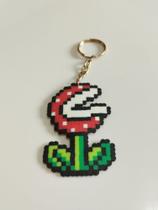 Chaveiro Planta Mario Pixel Art Chaveiro Planta Mario Pixel Art