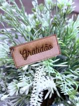 Chaveiro Plaquinha gratidão 50 unidades MDF, decoração, festa Chaveiro Plaquinha gratidão 50 unidades MDF, decoração, festa