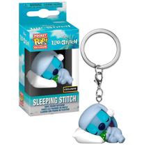 Chaveiro pocket pop disney lilo e stitch - stitch sleeping - PELUCIA