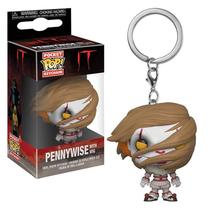 Chaveiro pocket pop it a coisa pennywise with wig