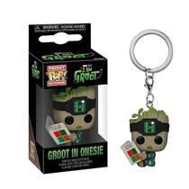 Chaveiro pocket pop marvel im groot in onesie serie tv Chaveiro pocket pop marvel im groot in onesie serie tv