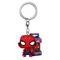 Chaveiro pocket pop marvel what if zombie hunter spidey serie tv