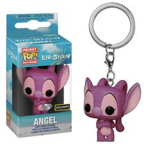 Chaveiro pocket pop stitch angel glitter Chaveiro pocket pop stitch angel glitter