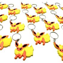 Chaveiro Pokemon Flareon 10un Lembrancinha Pokemons Eevee Tema Festa Chaveiro Pokemon Flareon 10un Lembrancinha Pokemons Eevee Tema Festa