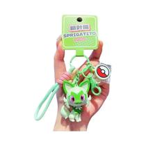 Chaveiro Pokémon Pikachu Gengar Sylveon Sprigatito Quaxly Fuecoco Figura De Ação Anime Brinquedo