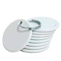 Chaveiro Polimero compatível Sublimação Plástico - 100 Unidade