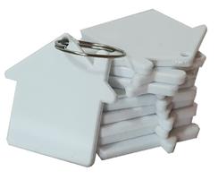 Chaveiro Polimero compatível Sublimação Plástico - 50 Unidade