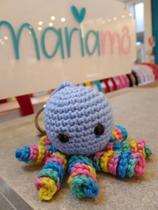 Chaveiro polvinho amigurumi Chaveiro polvinho amigurumi