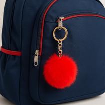 Chaveiro Pompom Para Bolsa Mochila Pelúcia Decoração Fofo Bichinhos Bola Bolinha Felpudo