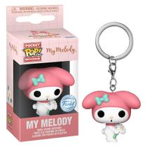Chaveiro Pop! Funko My Melody com Flor Hello Kitty Chaveiro Pop! Funko My Melody com Flor Hello Kitty