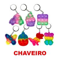 Chaveiro Pop It Fidget Toy Brinquedo De Apertar Unicórnio Mochila - Mania Home