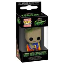Chaveiro Pop Marvel I Am Groot With Cheese Puffs Funko 70648