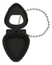 Chaveiro Porta Palhetas De Guitarra Violão Preto Acessório Preto