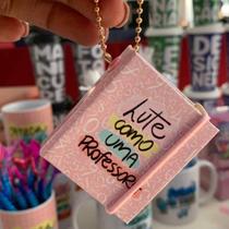 Chaveiro Post-it Professor Capa Dura com Elástico - Cores e Fofuras Chaveiro Post-it Professor Capa Dura com Elástico - Cores e Fofuras