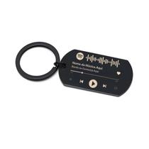 Chaveiro Presente Aço Inox Gravação Personalizada Spotify Chaveiro Presente Aço Inox Gravação Personalizada Spotify