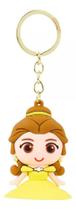 Chaveiro Princesa Bela Silicone 6cm - Disney