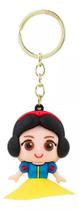 Chaveiro Princesa Branca De Neve Silicone 6cm - Disney
