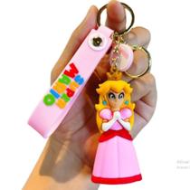 Chaveiro Princesa Mario Bros Personagem Coleção Chave Carro