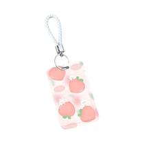 Chaveiro Protetor De Cartão De Identidade Estudantil Em Estilo Cartoon, Anti-Perda Para Cartões De