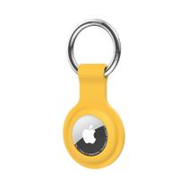 Chaveiro Protetor De Silicone Para Apple AirTag Anel Anti-Perda Acessórios Para AirTags Pingente