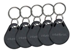 Chaveiro Prox 125khz Tag Rfid Intelbras Automatiza 5 Unidades Chaveiro Prox 125khz Tag Rfid Intelbras Automatiza 5 Unidades