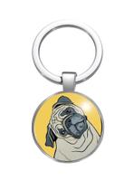 Chaveiro Pug O Cachorro Unissex Chaveiro Pug O Cachorro Unissex