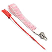 Chaveiro, pulseira de pulso EVERQUEIN Fashion, PVC, rosa