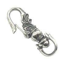 Chaveiro Punk De Aço Inoxidável Para Homens, Clipe De Fecho De Lagosta DIY, Gancho Para Chaves