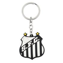 Chaveiro PVC Escudo Time 4.5cm Santos Chaveiro PVC Escudo Time 4.5cm Santos