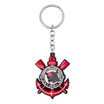 Chaveiro pvc escudo time 6cm - corinthians Chaveiro pvc escudo time 6cm - corinthians