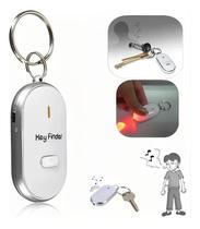 Chaveiro que Apita para Achar Chaves Localizador com Sensor de Voz e Assobio com Lanterna de LED