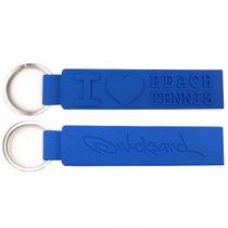 Chaveiro Quicksand I Love Beach Tennis Azul Chaveiro Quicksand I Love Beach Tennis Azul