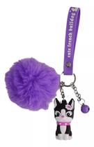 Chaveiro Rebecca Bonbon Pompom Borracha 3D Fofo para Chaves Mochilas Glamour Chaveiro Rebecca Bonbon Pompom Borracha 3D Fofo para Chaves Mochilas Glamour