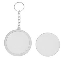 Chaveiro Redondo Acrilico - 100 Unidades