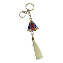 CHAVEIRO religioso NOSSA SENHORA APARECIDA FRANJA AMARELA CHAVEIRO religioso NOSSA SENHORA APARECIDA FRANJA AMARELA