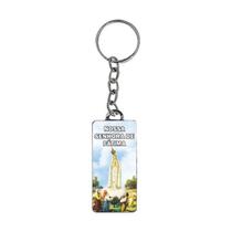 Chaveiro RELIGIOSO Nossa Senhora Fátima Retangular CATOLICO Chaveiro RELIGIOSO Nossa Senhora Fátima Retangular CATOLICO