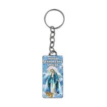 Chaveiro RELIGIOSO SANTA Nossa Senhora das Graças Retangular Chaveiro RELIGIOSO SANTA Nossa Senhora das Graças Retangular
