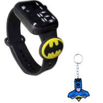 Chaveiro Relógio BATMAN Infantil digital Resiste à Água-Pr Chaveiro Relógio BATMAN Infantil digital Resiste à Água-Pr