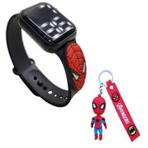 Chaveiro Relógio Homem-Aranha Infantil Digi Resiste à Água-P - SMACTUDO