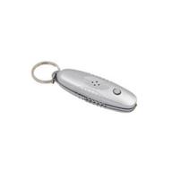 Chaveiro repelente portatil mini protecao criança adulto led ultrassonico
