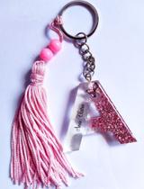 Chaveiro Resina Letra Chaveiro Resina Letra