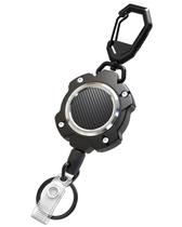 Chaveiro retrátil LIUGX Heavy Duty Mosquetão com fio de 31,5 cm Chaveiro retrátil LIUGX Heavy Duty Mosquetão com fio de 31,5 cm