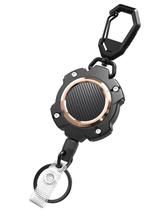 Chaveiro retrátil LIUGX Heavy Duty Mosquetão com fio de 31,5 cm Chaveiro retrátil LIUGX Heavy Duty Mosquetão com fio de 31,5 cm
