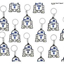Chaveiro Robô 10un R2d2 Borracha Festa Aniversário Novidade