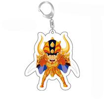 Chaveiro Saint Seiya Zodiac Taurus & Cancer Acrílico