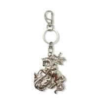 Chaveiro São Jorge Grande Metal 13 Cm Chaveiro São Jorge Grande Metal 13 Cm